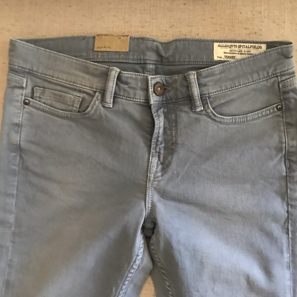 Allsaints Spitalfields Jacks Place Pipe Skinny Womens Jeans 26x32